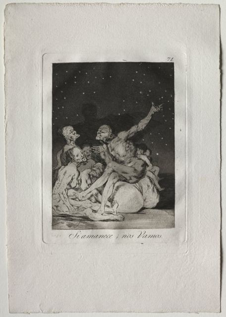 When Day Breaks We Will Be Off, Plate 71