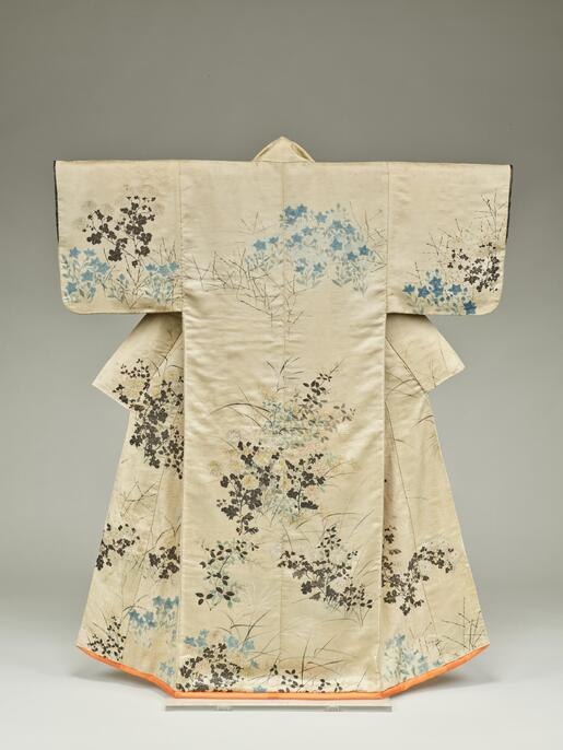 Kimono (Kosode) with Autumn Grasses