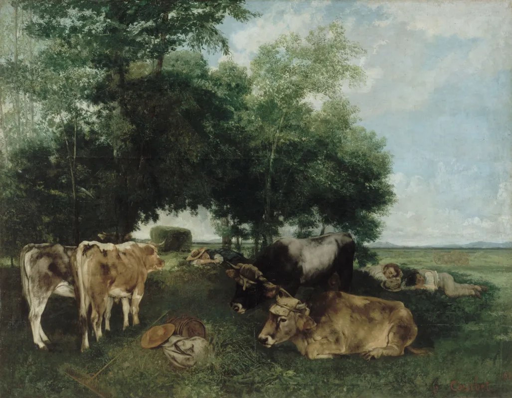 A Siesta during the Hay Harvest